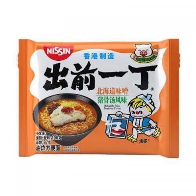 出前一丁(香港）北海道味噌猪骨汤味 100g