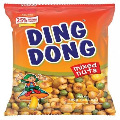 Ding Dong 混合坚果零食 100g（橙色包装）