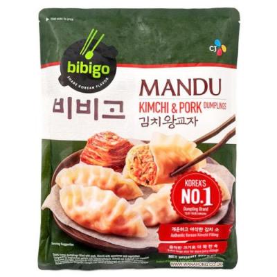 BIBIGO泡菜猪肉饺子 525g