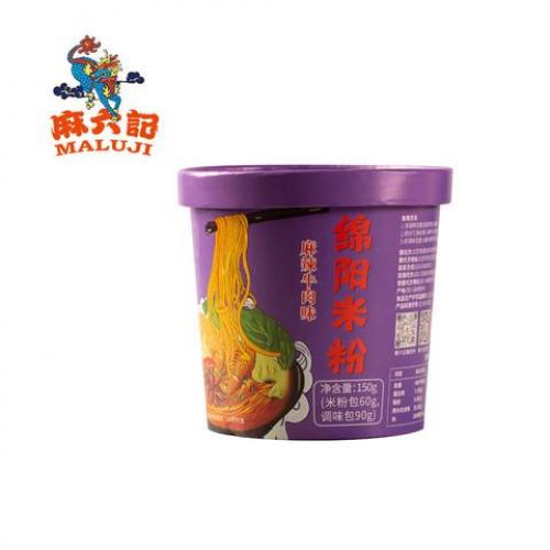 麻六记绵阳米粉（麻辣牛肉味）150g