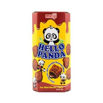 Meiji熊猫双巧克力夹心饼干 50g