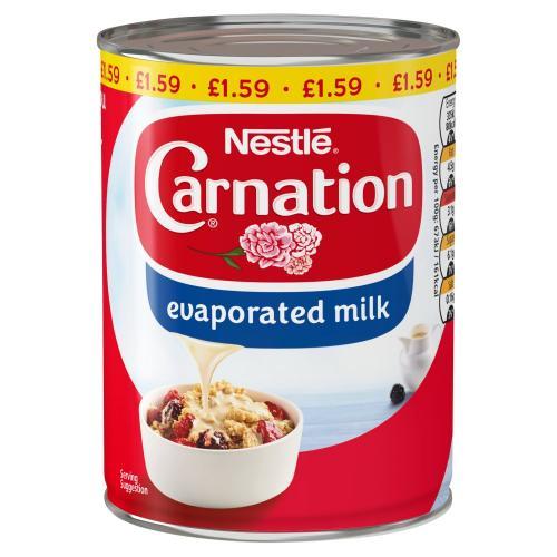 Nestle Carnation Evaporated Milk 410g