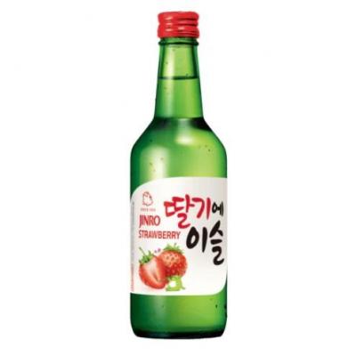 Jinro真露草莓味烧酒 350ml