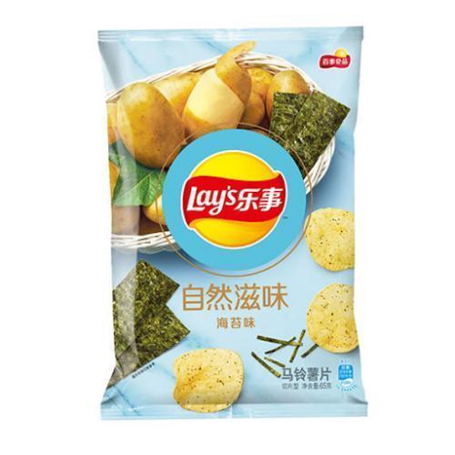 乐事自然滋味海苔味 65g