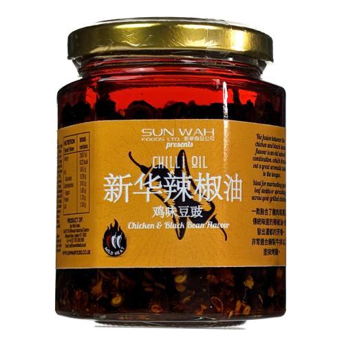 新华鸡油豆鼓辣椒油 160g