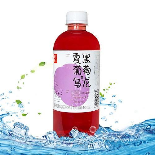 菓子熟了黑葡萄乌龙茶 487ml