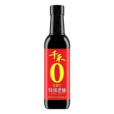 千禾特级老抽酱油 500ml