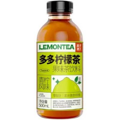 菓子熟了多多柠檬茶-青柠风味 500ml