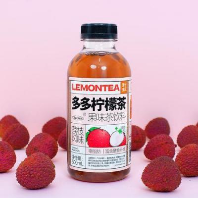 菓子熟了多多柠檬茶-荔枝风味 500ml