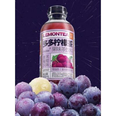 菓子熟了多多柠檬茶-夏黑葡萄风味 500ml