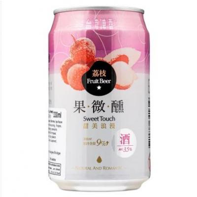 台湾啤酒果微荔枝味 3.5% 330ml