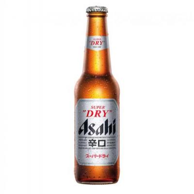 朝日超干日本啤酒 330 毫升瓶装