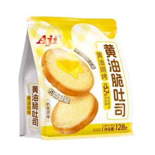 AJI 黄油脆吐司（奶香原味）128g
