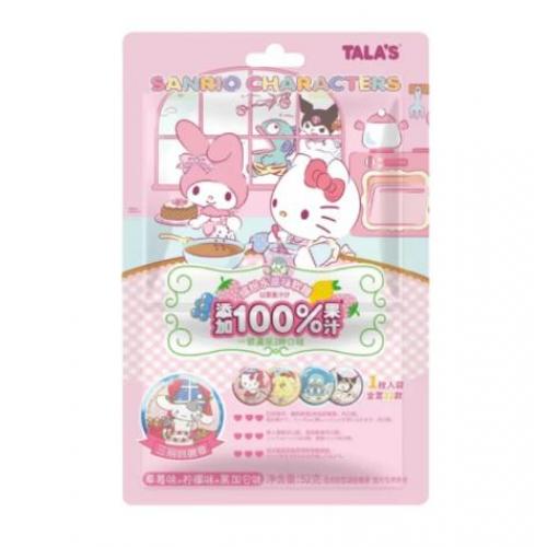 TALA Fruit  Gummy Candy(colorful friut flavour) 52g