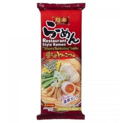 麦乐猪骨酱油拉面（2食）186.4g