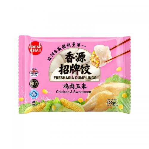 香源鸡肉玉米水饺 400g
