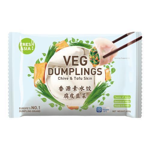 香源腐皮韭菜 素水饺 450g