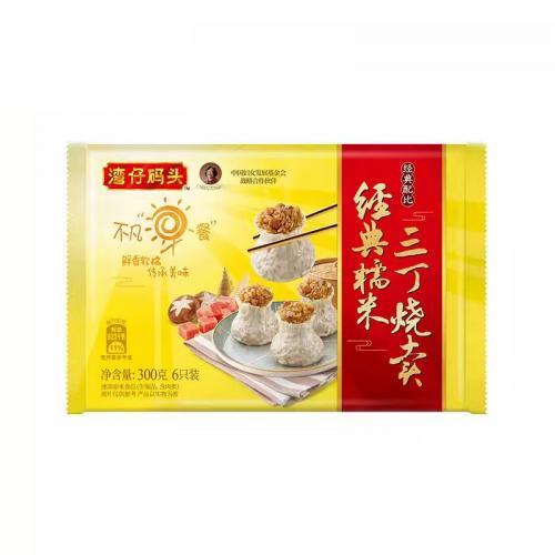 时鲜码头香菇糯米烧卖 300g