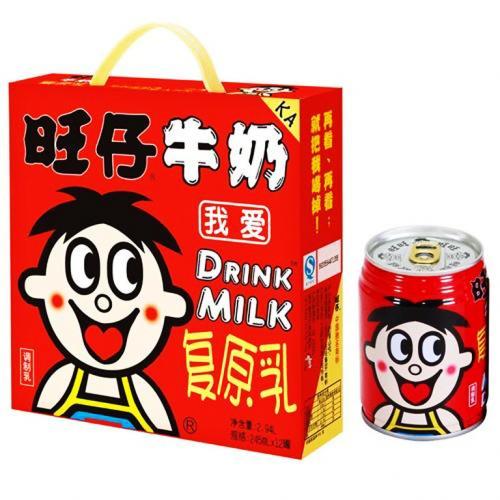 旺仔牛奶 一箱 12*245ml