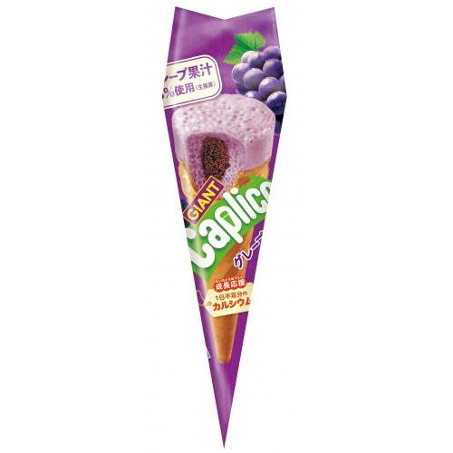 格力高(JP)-巨型空心冰淇淋饼干葡萄味