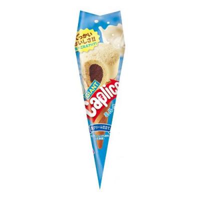 格力高(JP)-巨型空心冰淇淋饼干牛奶味 1个 41G