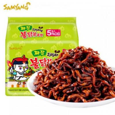 三养(JP)-辣鸡面 炸酱面 5连包 700G