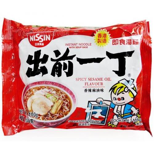 出前一丁（香港）香辣麻油味 100g