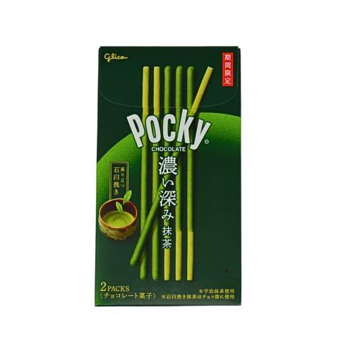 Glico 格力高 (JP) 百奇巧克力饼干条 - 浓郁抹茶 52.8g