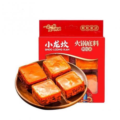 小龙坎 - 牛油四粒装（火锅底料）360g