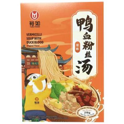裕如鸭血粉丝汤 原味 218g
